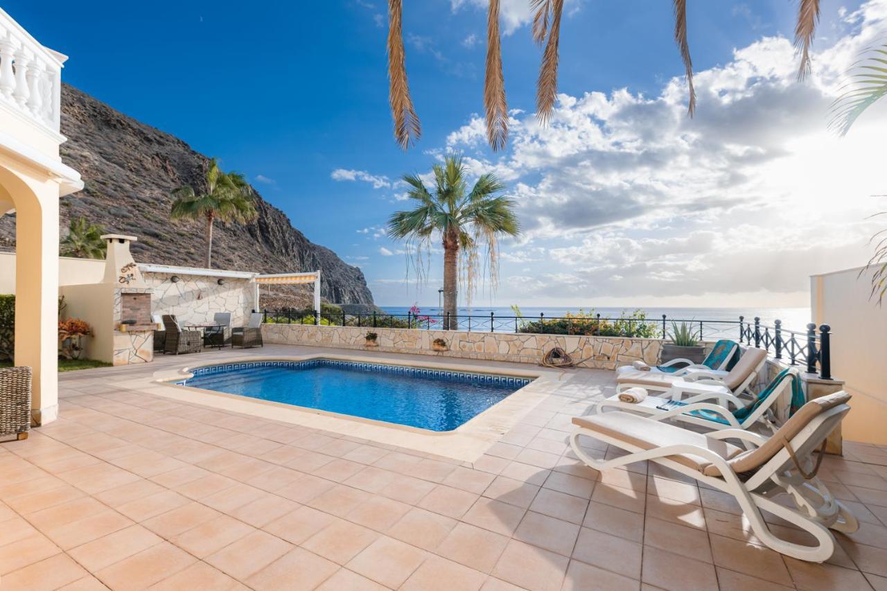 Villa Faya On The First Ocean Line With New Heated Pool Los Cristianos  Eksteriør billede