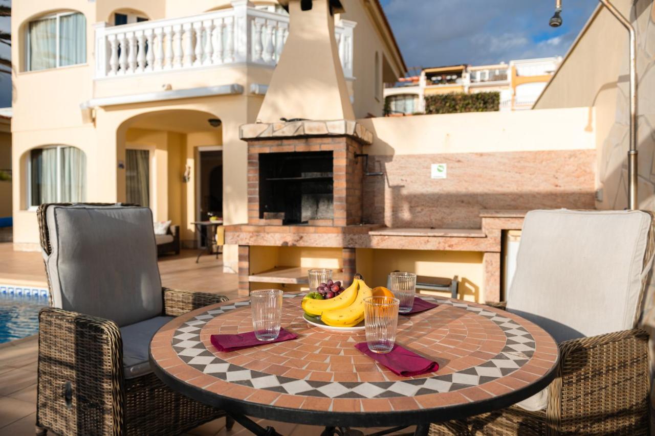 Villa Faya On The First Ocean Line With New Heated Pool Los Cristianos  Eksteriør billede